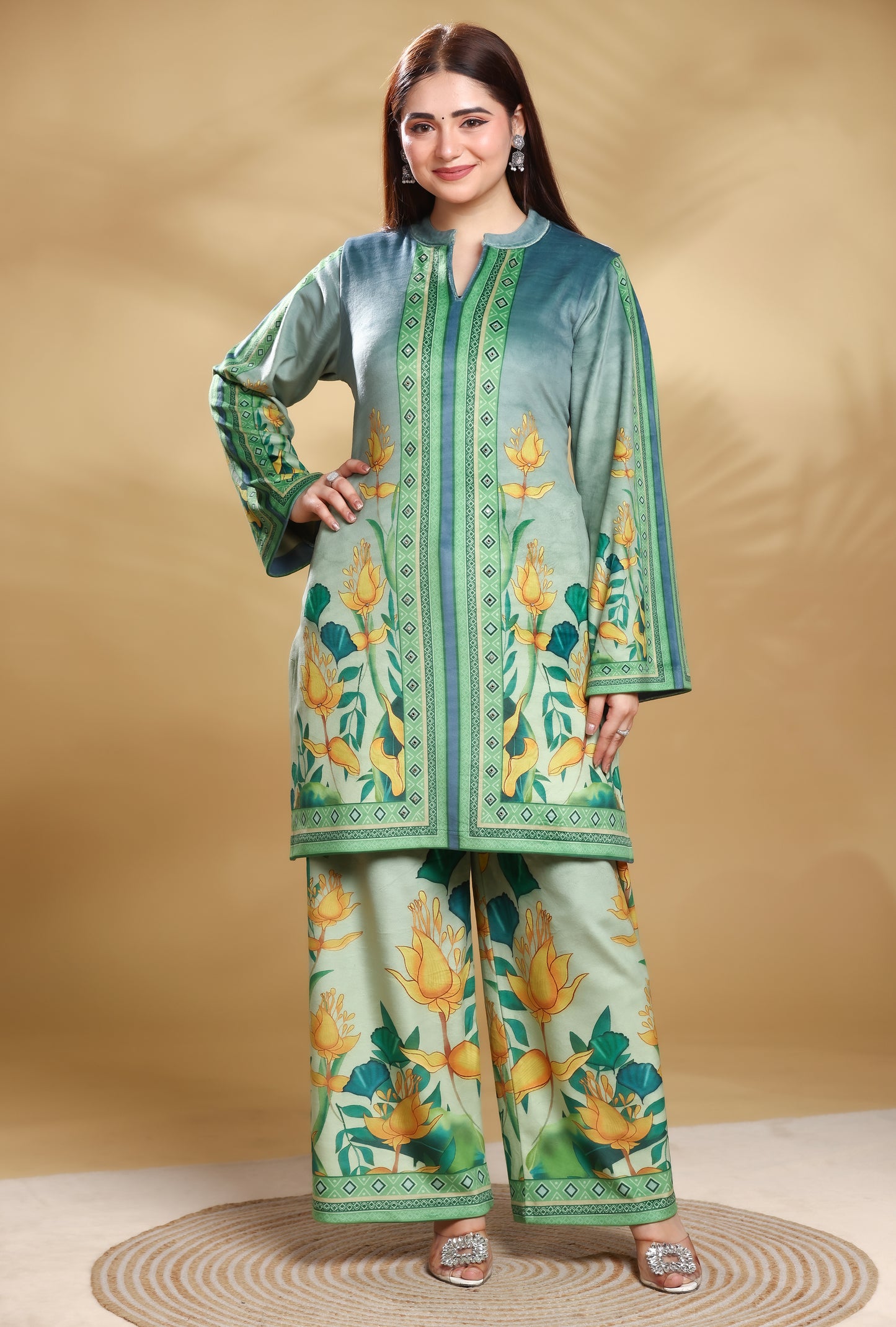 Velvet Mirage Printed Co-ord Set