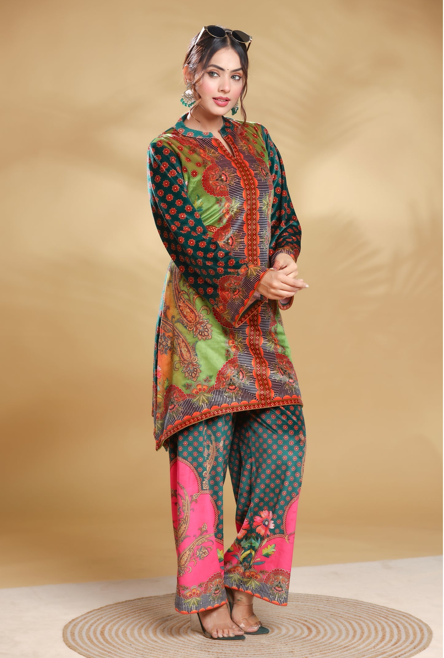 Velvet Bloom Co-ord Set