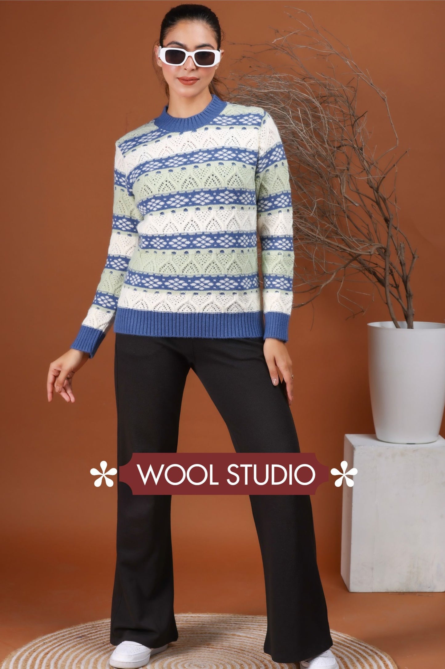Nordic Breeze Knitted Sweater