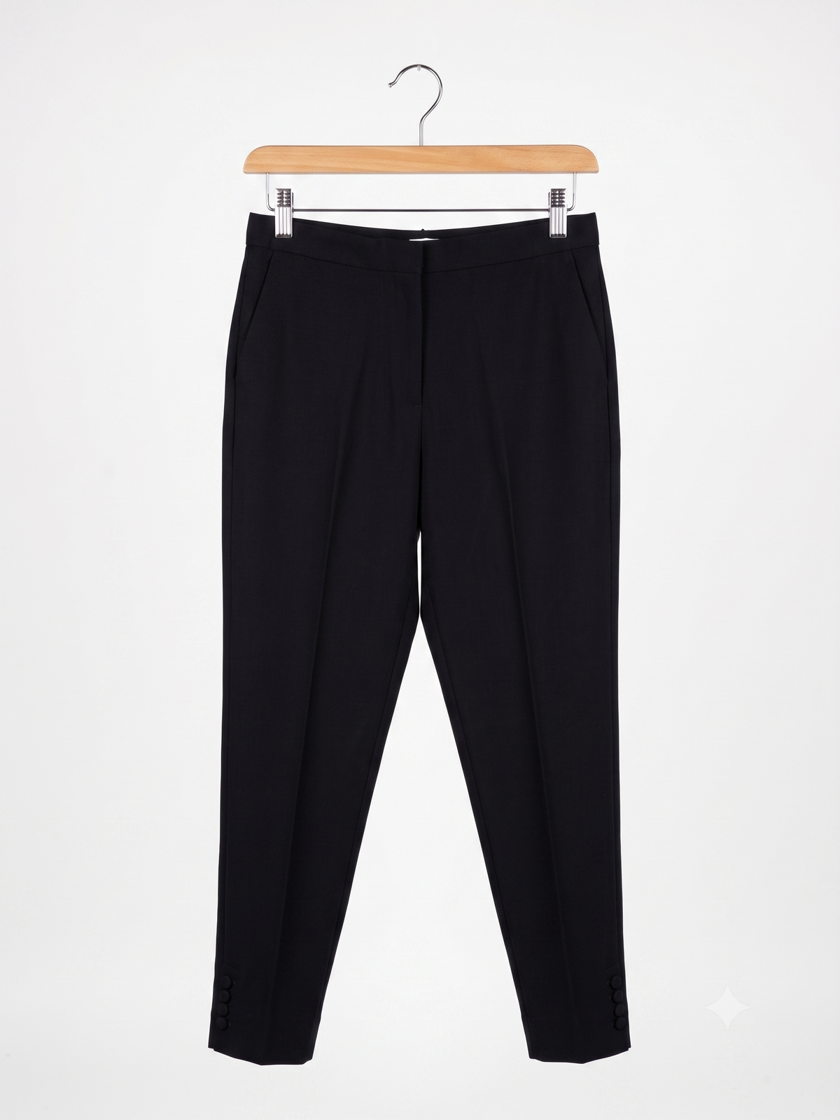 Women’s Vibrant Red Elasticated Trousers