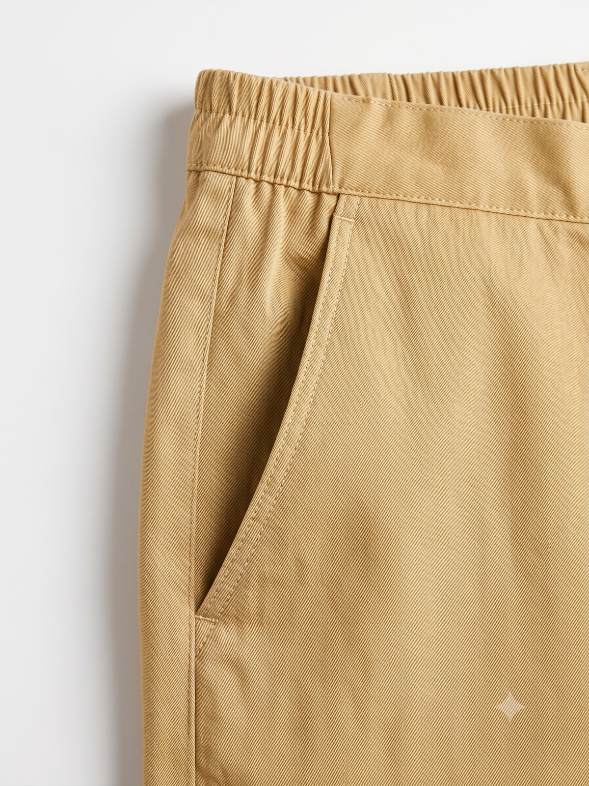 Women’s Vibrant Red Elasticated Trousers