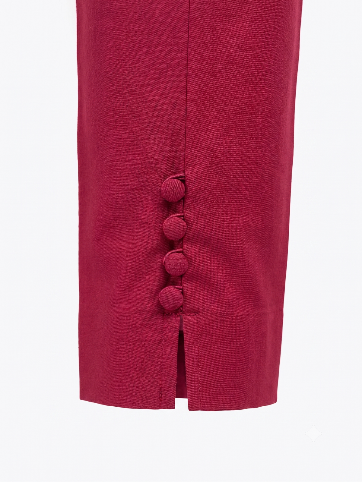 Women’s Vibrant Red Elasticated Trousers