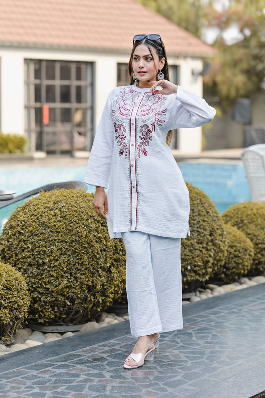 Pearl Crush Cotton Co-ord Set