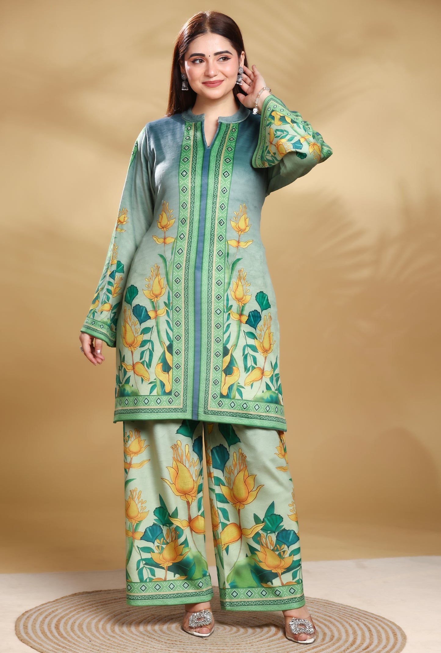 Velvet Mirage Printed Co-ord Set