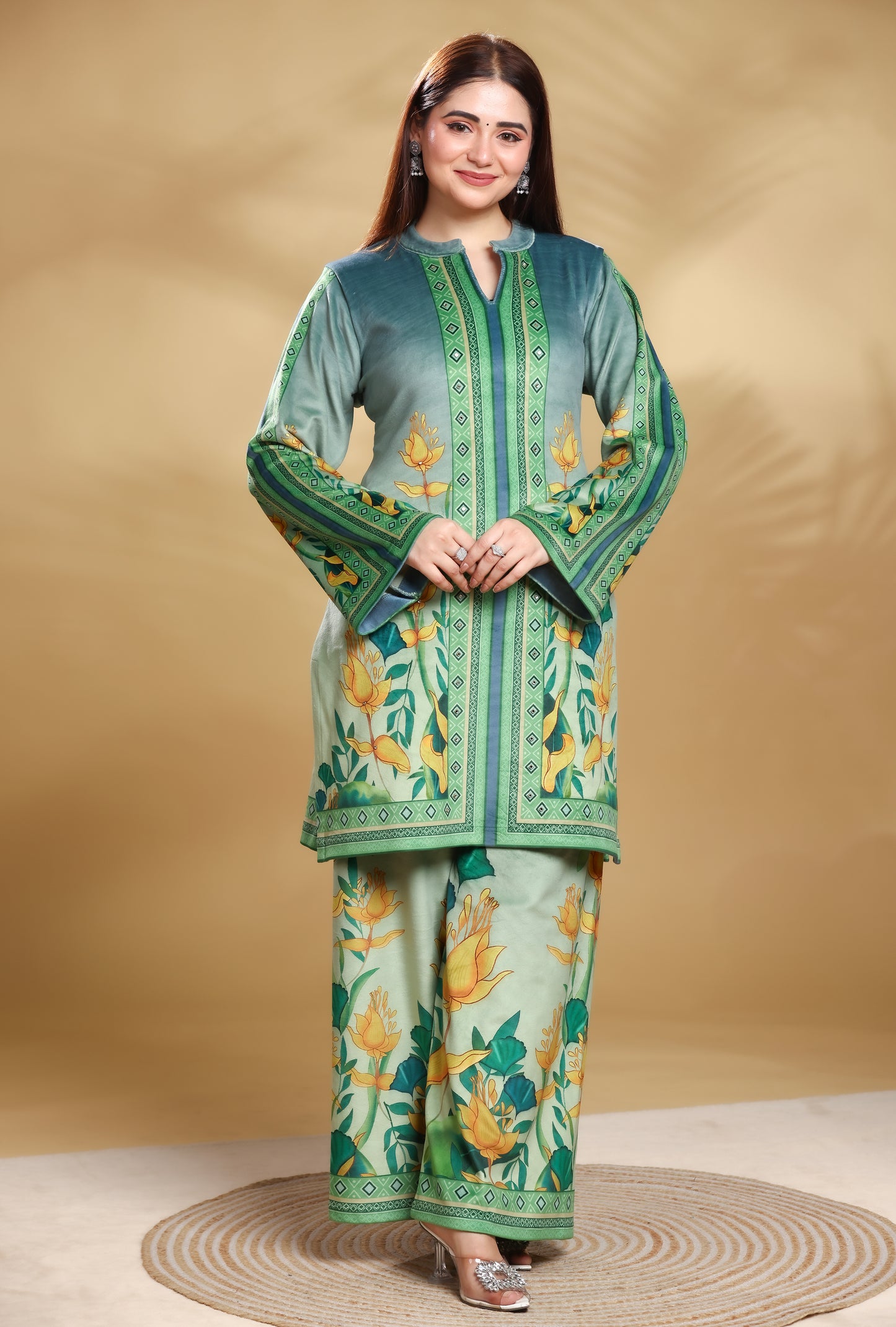 Velvet Mirage Printed Co-ord Set