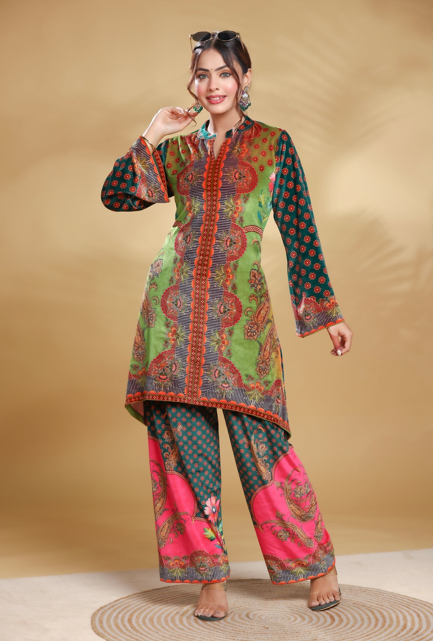 Velvet Bloom Co-ord Set