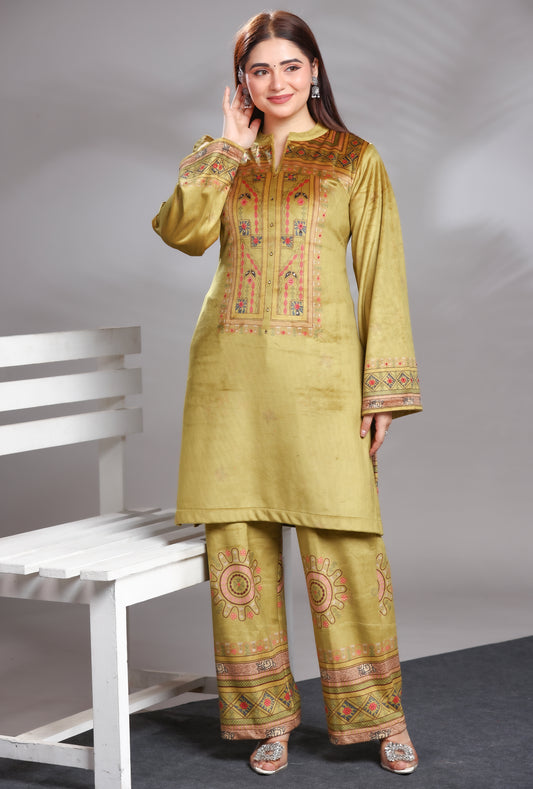 Soft Glow Velvet Co-ord